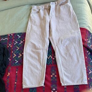 Light Pink Madewell Darted Barrel sz29